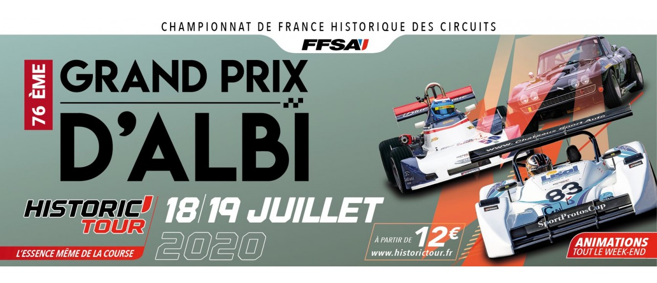 Grand Prix d' Albi - HISTORIC TOUR 