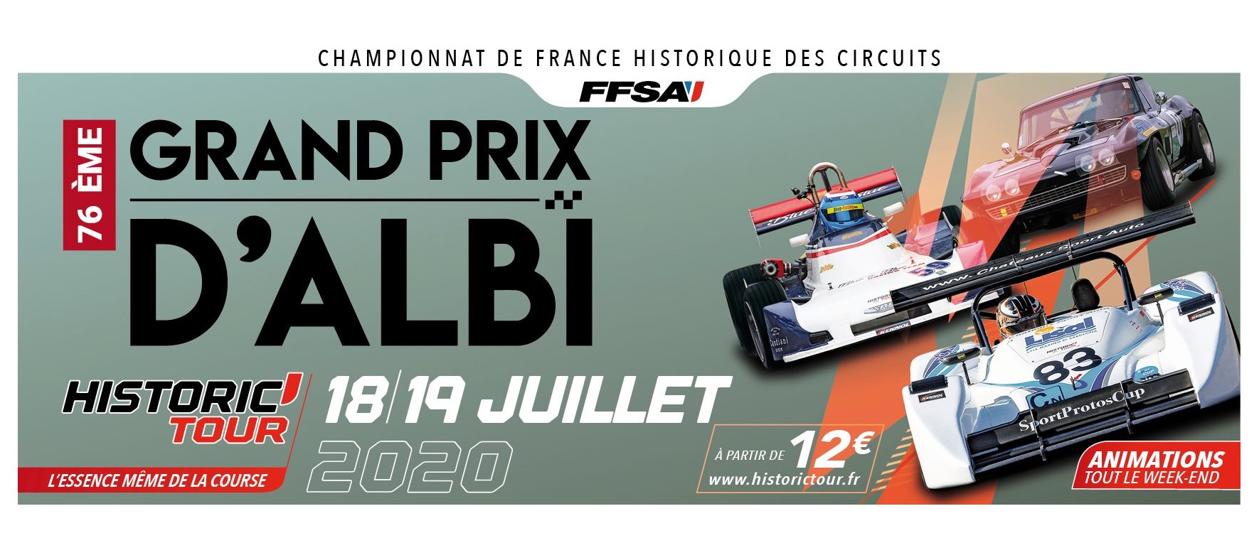 Grand Prix d' Albi - HISTORIC TOUR 