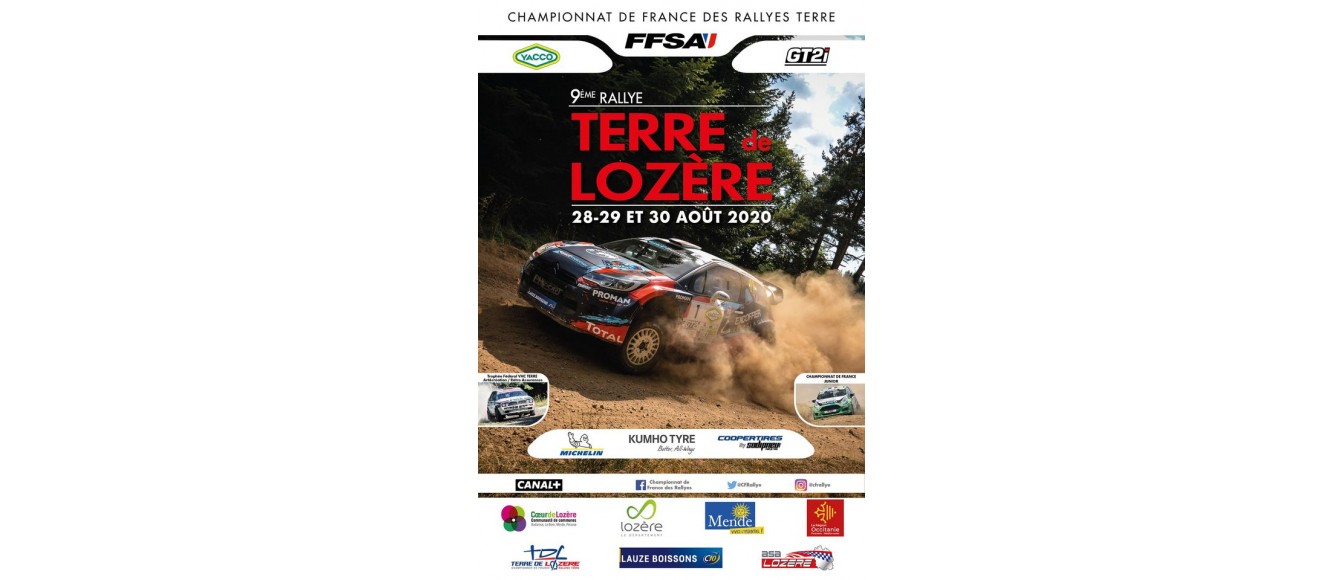 COOPERTIRES BY SODIPNEU PRESENT AU RALLYE DE LOZERE